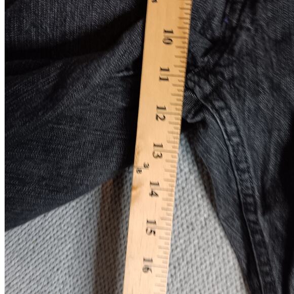 ENYCE Sean Combs Vintage Jeans 38X31 Black Loose Straight Street Back Flap Y2k - Picture 13 of 16